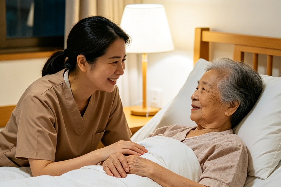 夜間照顧壓力大?90歲長者夜更護理個案分享